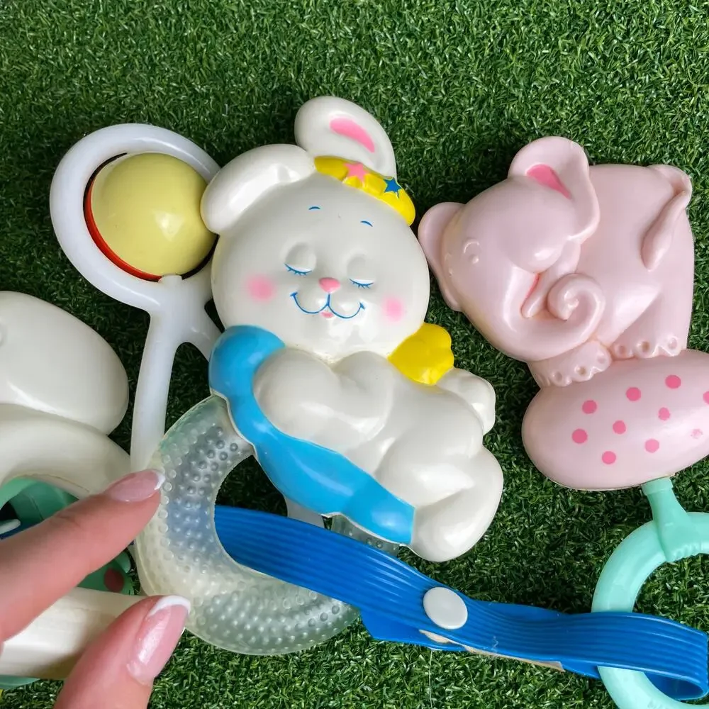 Vintage The First Years Baby Rattles and Teethers Set